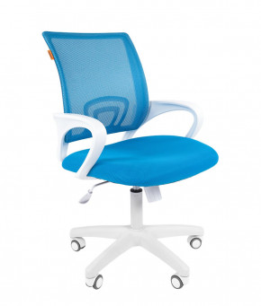 Кресло для оператора CHAIRMAN 696 white (ткань TW-43/сетка TW-34) в Ушье - ushya.germes-mebel.ru | фото
