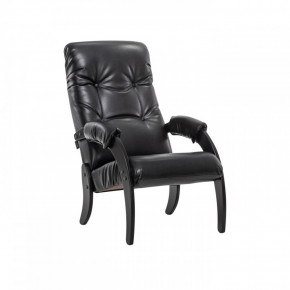 Кресло для отдыха Модель 61 Венге, к/з Vegas Lite Black в Ушье - ushya.germes-mebel.ru | фото