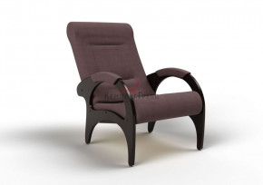 Кресло для отдыха Римини (ткань/венге), КОФЕ С МОЛОКОМ в Ушье - ushya.germes-mebel.ru | фото