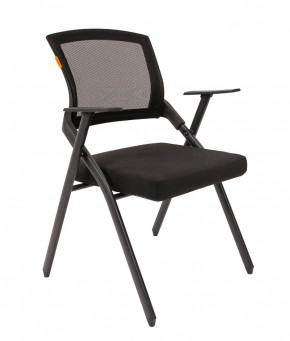 Кресло для посетителей CHAIRMAN NEXX (ткань стандарт черный/сетка DW-01) в Ушье - ushya.germes-mebel.ru | фото