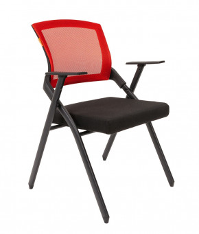 Кресло для посетителей CHAIRMAN NEXX (ткань стандарт черный/сетка DW-69) в Ушье - ushya.germes-mebel.ru | фото