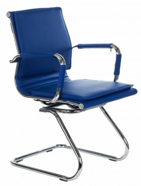 Кресло для посетителя Бюрократ CH-993-Low-V/blue синий в Ушье - ushya.germes-mebel.ru | фото