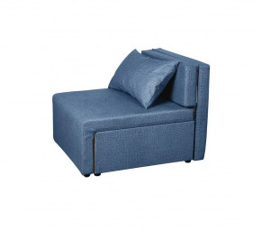 Кресло-кровать Милена (синий) Велюр в Ушье - ushya.germes-mebel.ru | фото