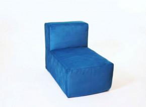 Кресло-модуль бескаркасное Тетрис 30 (Синий) в Ушье - ushya.germes-mebel.ru | фото