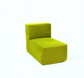 Кресло-модуль бескаркасное Тетрис 30 (Зеленый) в Ушье - ushya.germes-mebel.ru | фото