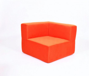 Кресло-угловое-модуль бескаркасное Тетрис 30 (Оранжевый) в Ушье - ushya.germes-mebel.ru | фото