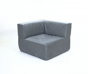 Кресло-угловое-модуль бескаркасное Тетрис 30 (Серый) в Ушье - ushya.germes-mebel.ru | фото