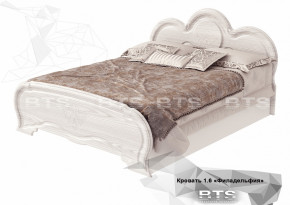 Кровать Филадельфия КР-03 (*без основания) 1600 в Ушье - ushya.germes-mebel.ru | фото
