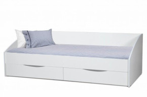 Кровать одинарная "Фея - 3" симметричная New (2000Х900) белая в Ушье - ushya.germes-mebel.ru | фото