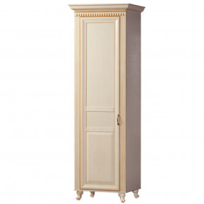 Шкаф для одежды 1-дверный №472 Марлен Кремовый белый в Ушье - ushya.germes-mebel.ru | фото