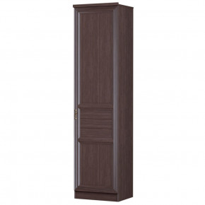 Шкаф для одежды 1-дверный с полками 41 Лира Дуб нортон темный в Ушье - ushya.germes-mebel.ru | фото