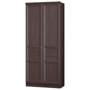 Шкаф для одежды 2-дверный Лира №56 Дуб нортон темный в Ушье - ushya.germes-mebel.ru | фото