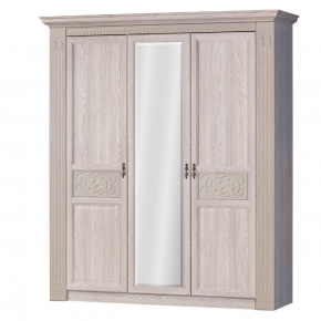 Шкаф для одежды 3-х дверный №180 "Лючия" Дуб оксфорд серый в Ушье - ushya.germes-mebel.ru | фото