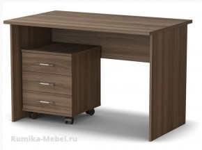 Стол письменный + тумба ЛДСП в Ушье - ushya.germes-mebel.ru | фото
