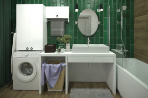 Ванная комната "Модерн" (модульная) в Ушье - ushya.germes-mebel.ru | фото